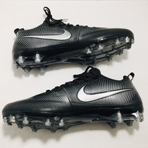 Nike Mens Vapor Untouchable Pro Football Cleats Size 16 Black Silver 833... - $189.05