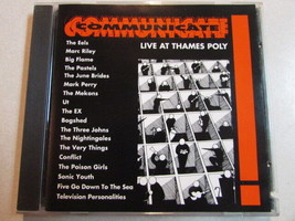 Communicate Live At Thames Poly 1992 Uk Cd Alternative Punk Rock Compilation Oop - £14.71 GBP