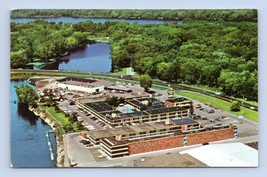Aerial View Holiday Inn La Crosse Wisconsin WI UNP Chrome Postcard N6 - £2.29 GBP
