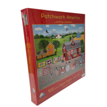 Patchwork America Jigsaw Puzzle By Wilfrido Limvalencia SunsOut 500 Piec... - £12.99 GBP