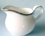 Royal Doulton Silver Lining Creamer Sauce/Gravy/Cream Jug Platinum New N... - €25,48 EUR