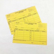 Dallas Texas Independent School District Pupil&#39;s Program Cards 1960&#39;s-70&#39;s - $12.49