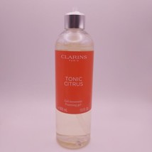 Clarins Tonic Citrus Foaming Shower Gel 10oz MISSING PUMP - $16.82