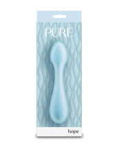 Pure Hope Vibrating Wand - Blue - $41.61