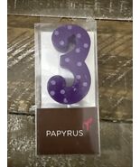 Papyrus Birthday Candle Number 3 - $8.20 CAD