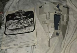 Star Wars - Snow Speeder - Vintage 1980 Kenner Ship Incomplete W/ Instructions  - £63.22 GBP