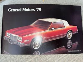 1979 General Motors Catalog / ALL GM Models Cadillac Eldorado Cover - $15.00