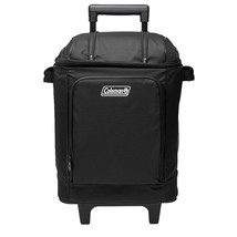 Coleman CHILLER 42-Can Soft-Sided Portable Cooler w Wheels - Black - $74.37
