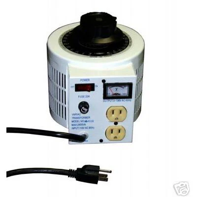 Variable ac Transformer-2000VA ED0231-84PH 48-1230 input 100 to 120 vac  - $220.00