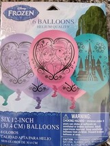 Disney FROZEN Latex Balloons (6ct) Birthday Party Decor Elsa &amp; Anna  Amscan  - £3.02 GBP