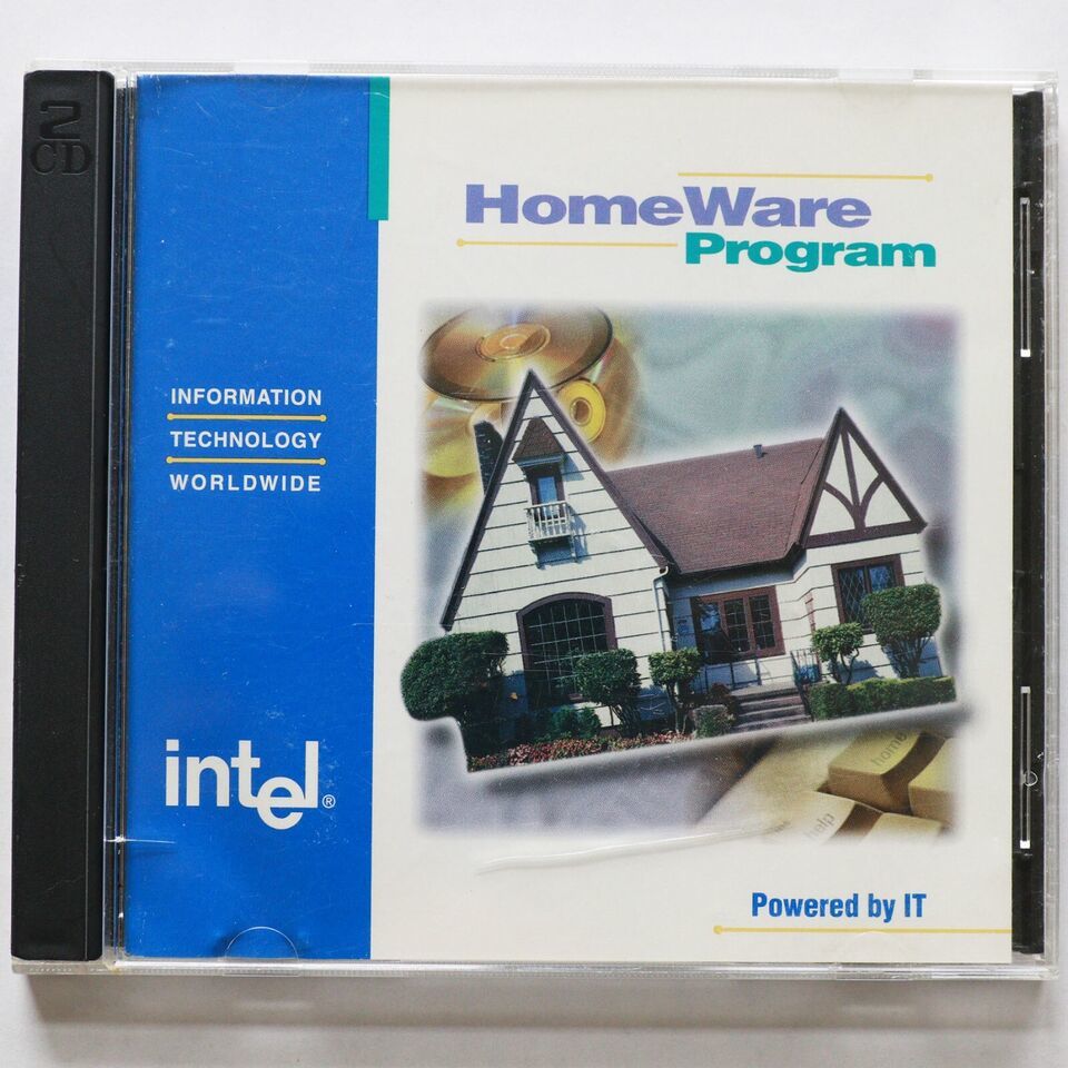 Microsoft Office 97, 2 CD-ROM Intel HomeWare Program w/ Key Standard Edition - $10.68