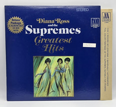 Diana Ross and The Supremes Greatest Hits Orig 1967 Motown 2 LP Record w/ Poster - £30.90 GBP