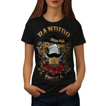 Bandido Tequila Rose Shirt Mexico Gun Women T-shirt - $12.99