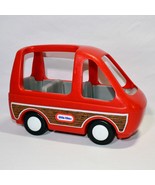 Vintage 1985 Little Tikes Red Family Van Minivan Car Wagon Dollhouse Toy... - €21,02 EUR