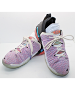 Nike Lebron 18 CW2760-900 Purple Basketball Shoes Sneakers Size 4Y - $27.99