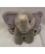 Vintage Dakin 1993 CUTE GRAY ELEPHANT 8&quot; Plush Stuffed Animal Toy - $19.80
