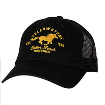 Yellowstone Dutton Ranch Bronco Logo Adjustable Trucker Hat Multi-Color - £23.96 GBP