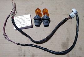 2x Turn Signal Corner Light Bulb + Socket &amp; Connector 92-00 CIVIC LONG W... - $23.52