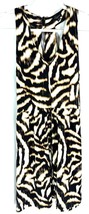 Ann Taylor Animal Zebra Print Petite Rayon Casual Sun Summer Dress 6P - $86.43 MXN