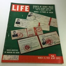 VTG Life Magazine March 23 1959 - Varied Identities Working Red Agents - £10.46 GBP