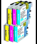 6P Cmy Quality Ink Set W/ Chip Fits Brother Lc101 Lc103 Mfc J470Dw J285D... - £18.87 GBP