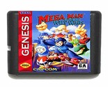 Mega Man The Wily Wars 16 Bit Game Card For Sega Mega Drive &amp; Sega Genes... - $39.59