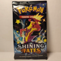 Pokemon Shining Fates Booster Pack 10 Cards Pack NEW SEALED Official TCG - £6.77 GBP