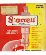 1976 Starrett Tools Gages Measuring Catalog 5th Edition Industrial PB VT... - $109.66 MXN