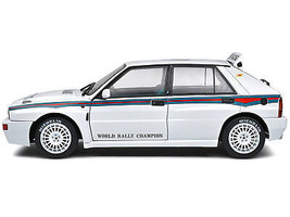 1992 Lancia Delta HF Integrale Evo 1 Martini 6 White w Blue Red Stripes World Ra - £59.89 GBP