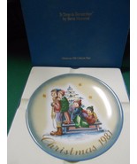 -SCHMID Collector Plate &quot;A Time To Remember&quot; Christmas 1981 by Berta Hummel - £5.42 GBP