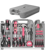 Hi-Spec 54pc Pink Home DIY Tool Kit Set for Women, Office &amp; Garage. Comp... - £56.00 GBP