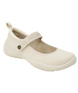 Jsport Womens Shoes Cream Mary Jane Memory Foam Contoured Arch Lightweight - $44.99
