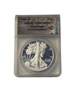 2020-W Silver Eagle ANACS PR70 DCAM Proof $1 Coin West Point w Box COA - $296.01