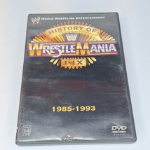 WWE - The History of WrestleMania I-IX, 1985-1993 Bret Hart Randy Savage, Hogan - £4.72 GBP