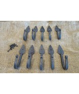 10pcs Hooks Wall Mount Hand Forged Storage Gun Rack Coat Hooks Hat Entry... - $46.29 CAD