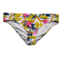 Xhilaration NWT Hipster Swimsuit Bikini Bottoms ~ Pink ~ Floral ~ Sz 24W/26W  - £8.59 GBP