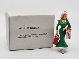 Vintage Grolier Disney Jessica Rabbit Shopping Christmas Ornament 26231 119 - €14,40 EUR