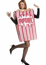 Movie Night Popcorn Funny Halloween Costume Unisex Tunic One Fits Most Adults - £54.20 GBP