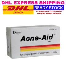 4x Stiefel Acne-Aid Soap Bar 100g Pimple Prone &amp; Oily Acne Skin Cleansing Pimple - £44.60 GBP