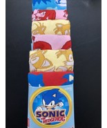 Sonic the Hedgehog Socks 6 Pair Crew Socks Size 8-12 Bioworld Video Game... - $414.49 MXN