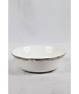 Lenox Classic Coronet Platinum Round Small Serving Bowl Bone China 6 1/8&quot; - $19.79