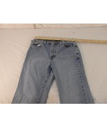 Adult Women&#39;s Express Bootcut 100% Cotton Blue Denim Jeans Made In Mexic... - $19.27