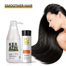 5% Brazilian Keratin Treatment Complex Smoothing Straightening Frizzy Hair Kit - £47.44 GBP