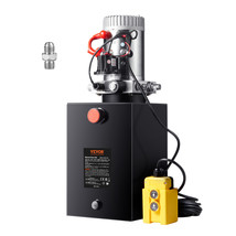 VEVOR Hydraulic Pump 20 Quart Single Acting Dump Trailer Pump Power Unit... - £279.86 GBP