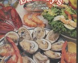 Landry&#39;s Seafood House Menu Many Locations 1995 - $21.78