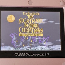Nightmare Before Christmas: Pumpkin King Game Boy Advance Authentic Halloween - £34.13 GBP