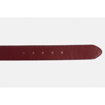 The Adler Burgundy Leather Belt image 5
