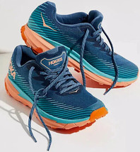 HOKA ONE TORRENT 2 WOMEN&#39;S TRAIL HIKING Running Shoes REAL TEAL SZ 7.5NEW! - £94.51 GBP