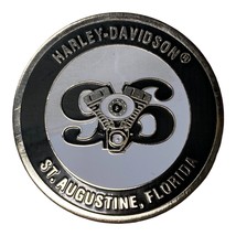 Harley Davidson Motorcycle Jacket Hat Vest Pin V Twin 96 St. Augustine, ... - £18.26 GBP