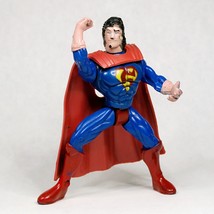 Bootleg Superman 5&quot; Action Figure Vintage 1990s DC Comics KO Superhero Toy - £15.40 GBP